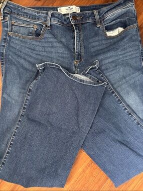 Hollister Medium Blue Slim Boot Flare Jeans
